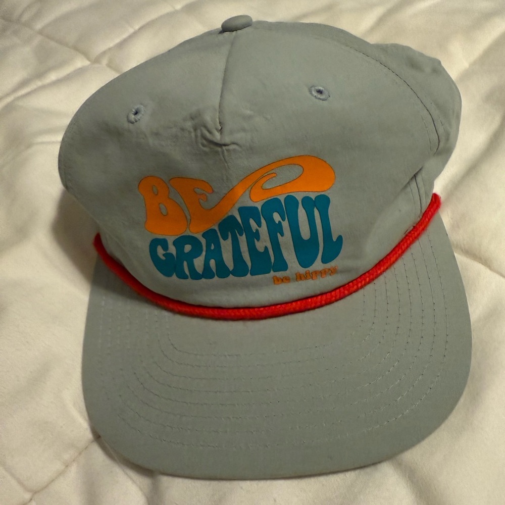 Be Grateful, Be Hippy hat